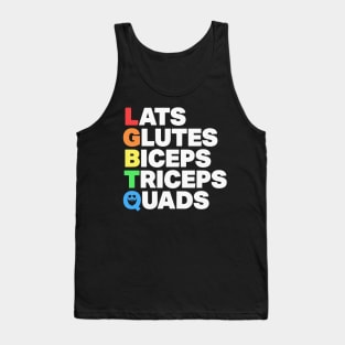 Lats Glutes Biceps Triceps Quads Lgbtq Tank Top